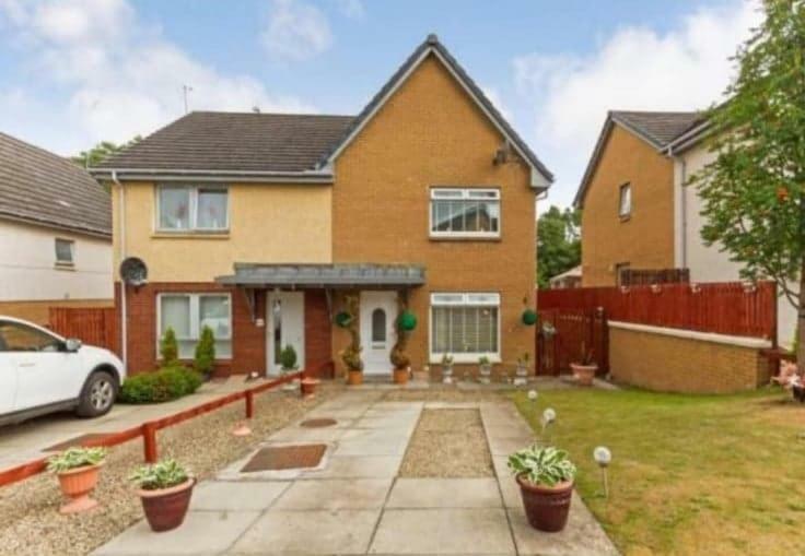 Silverburn New House With Free Parking And Nice Garden グラスゴー エクステリア 写真